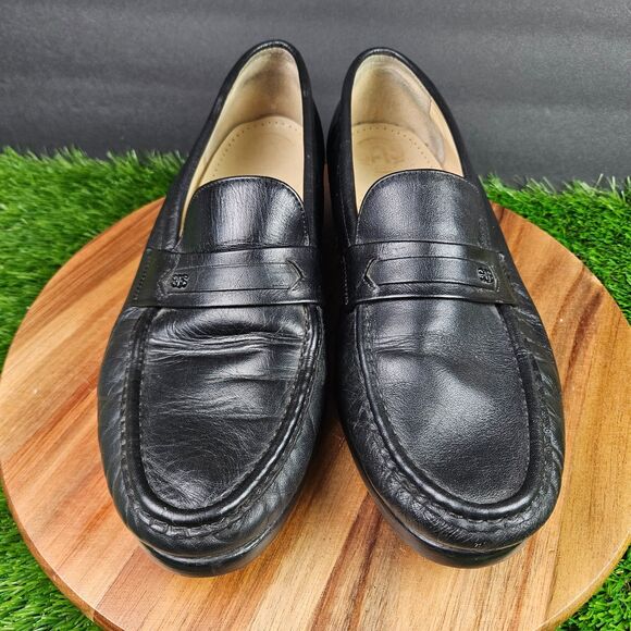 SAS Ace Penny Loafers Mens 11.5 M Black Leather Moc Toe Slip On Comfort Shoes main image 10